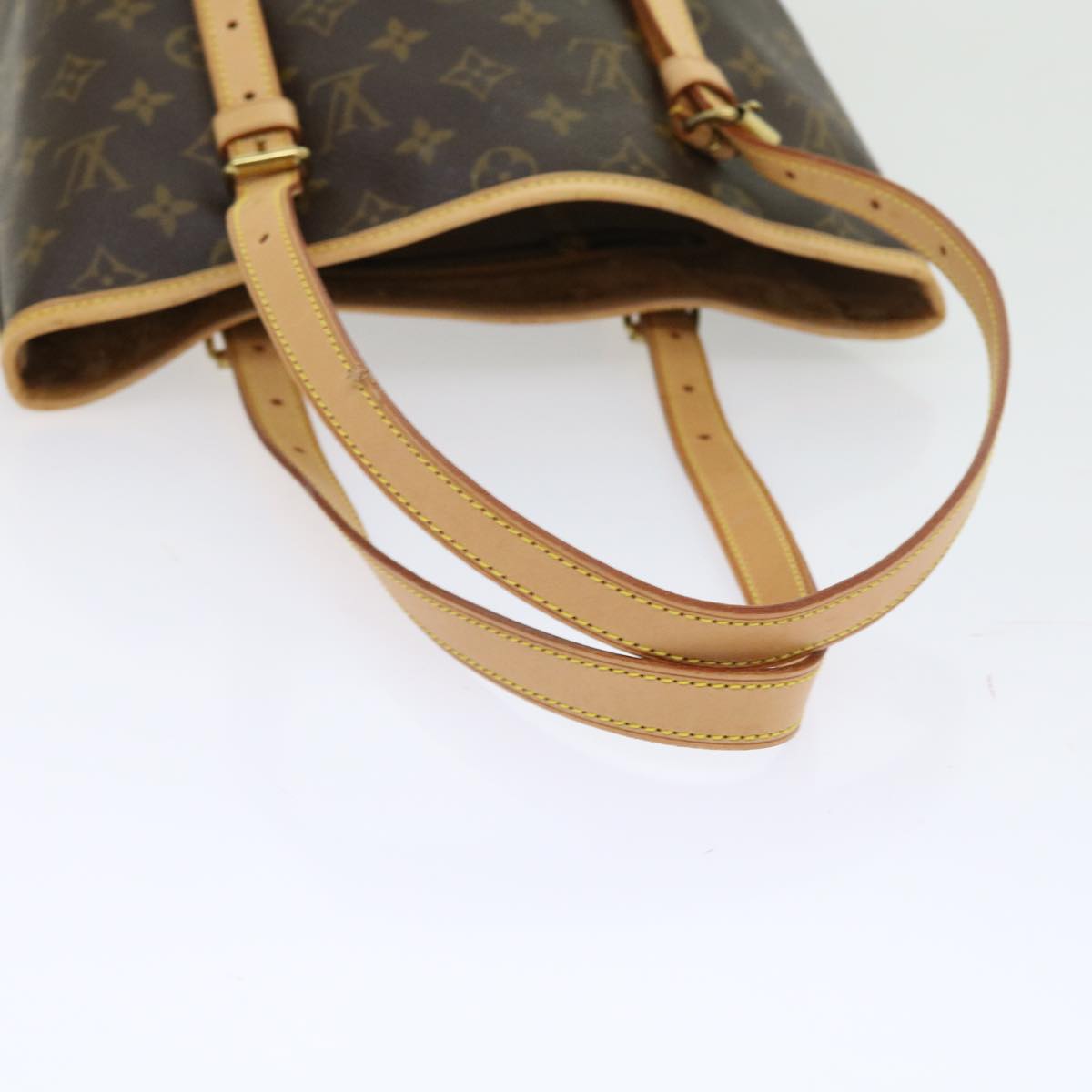 LOUIS VUITTON Monogram Bucket GM Shoulder Bag M42236 LV yk9019
