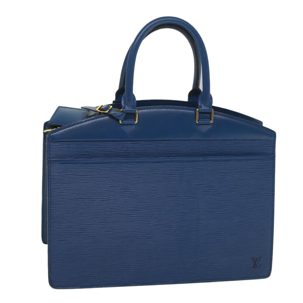 LOUIS VUITTON Epi Riviera Hand Bag Blue M48185 LV yk9039