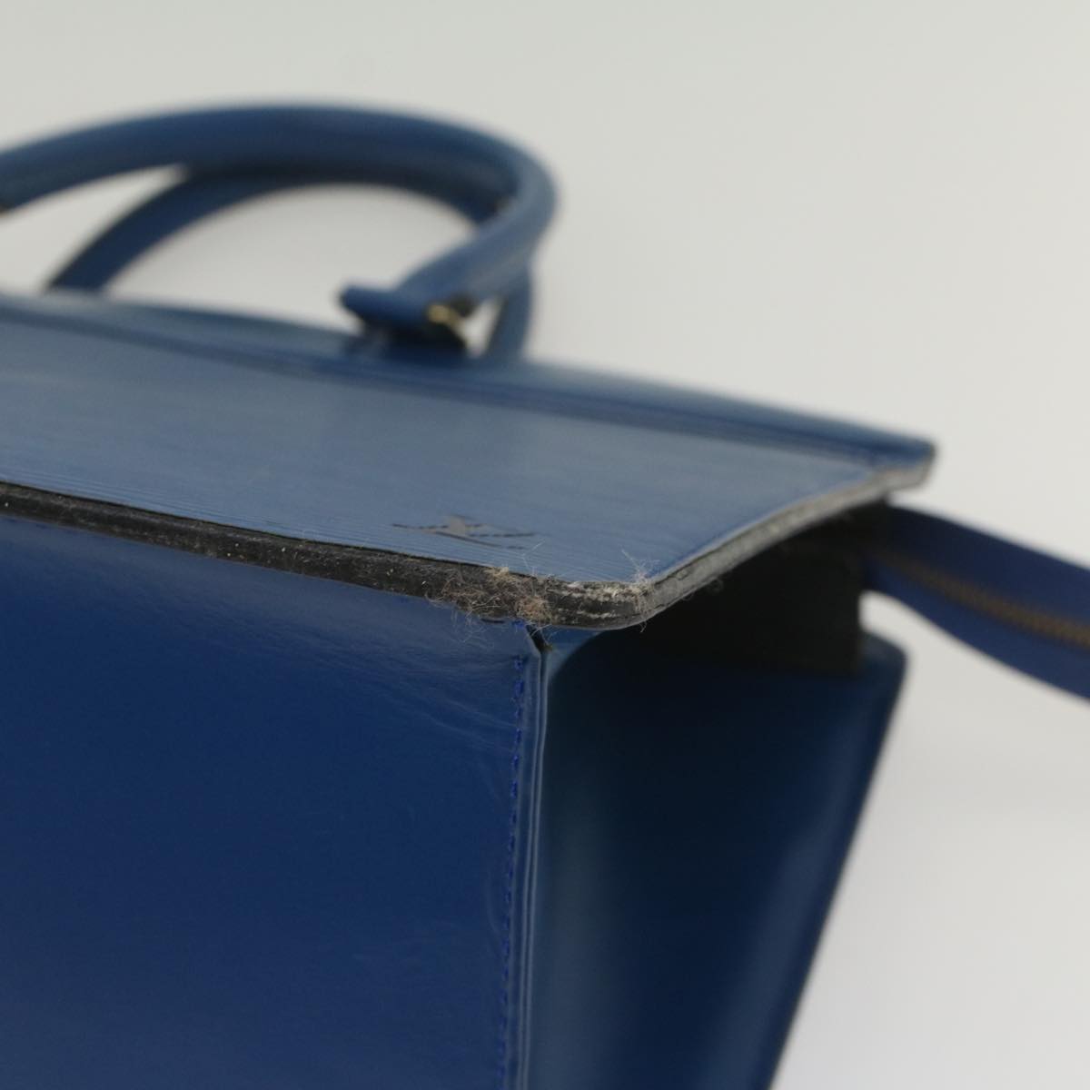 LOUIS VUITTON Epi Riviera Hand Bag Blue M48185 LV yk9039