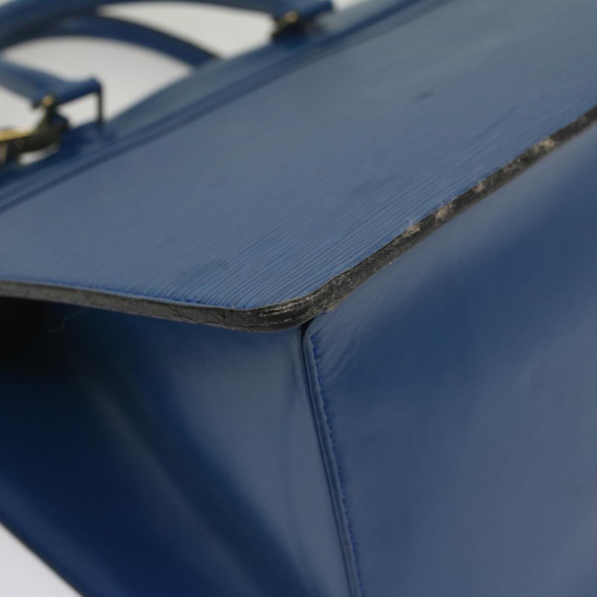 LOUIS VUITTON Epi Riviera Hand Bag Blue M48185 LV yk9039