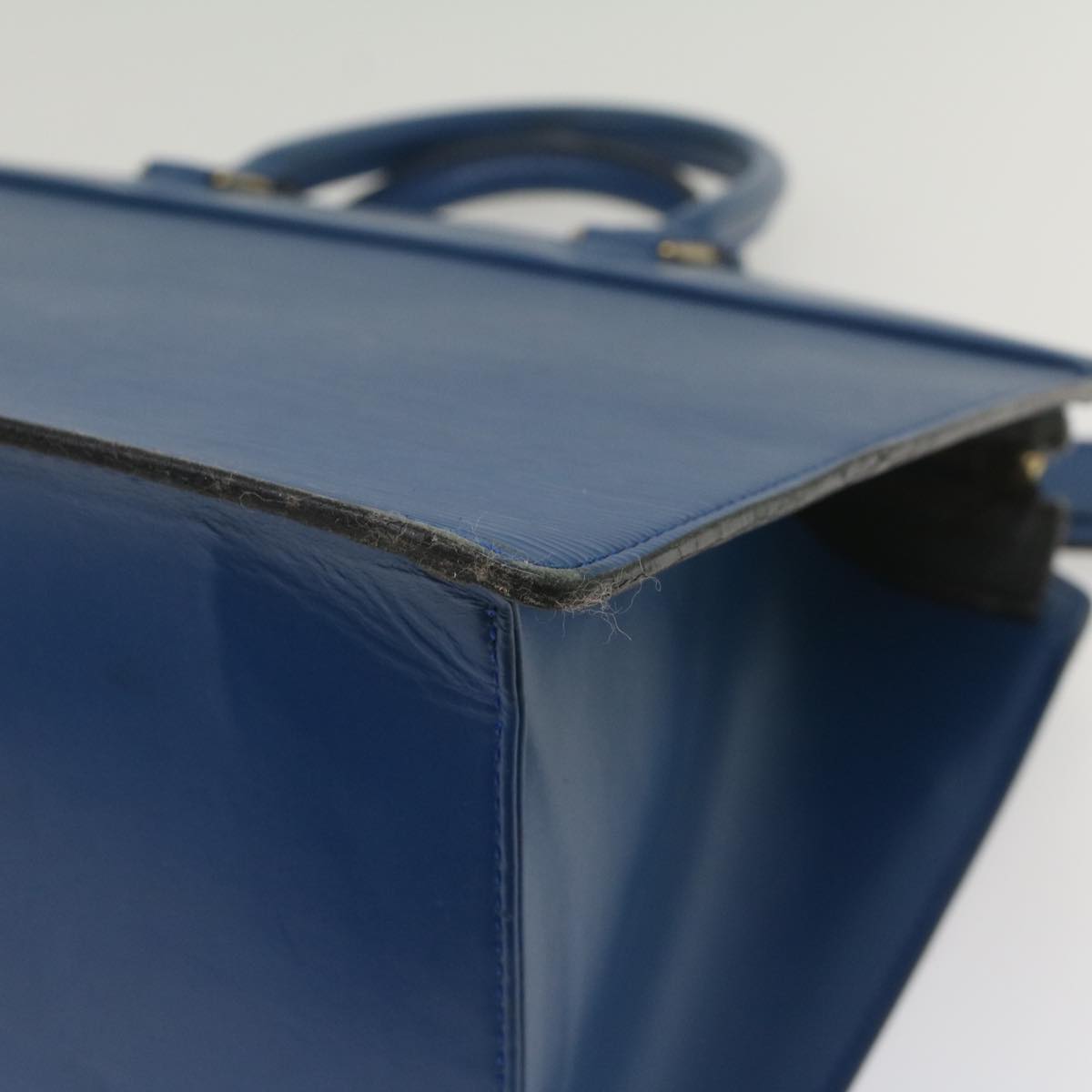 LOUIS VUITTON Epi Riviera Hand Bag Blue M48185 LV yk9039