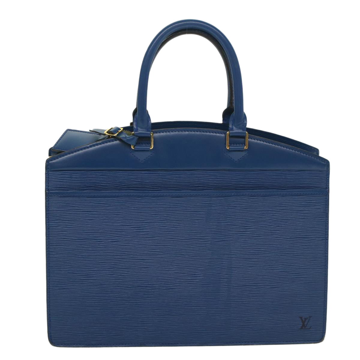 LOUIS VUITTON Epi Riviera Hand Bag Blue M48185 LV yk9039
