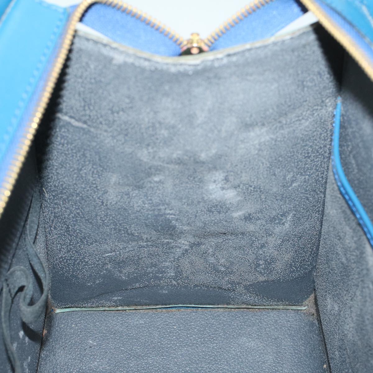LOUIS VUITTON Epi Riviera Hand Bag Blue M48185 LV yk9039