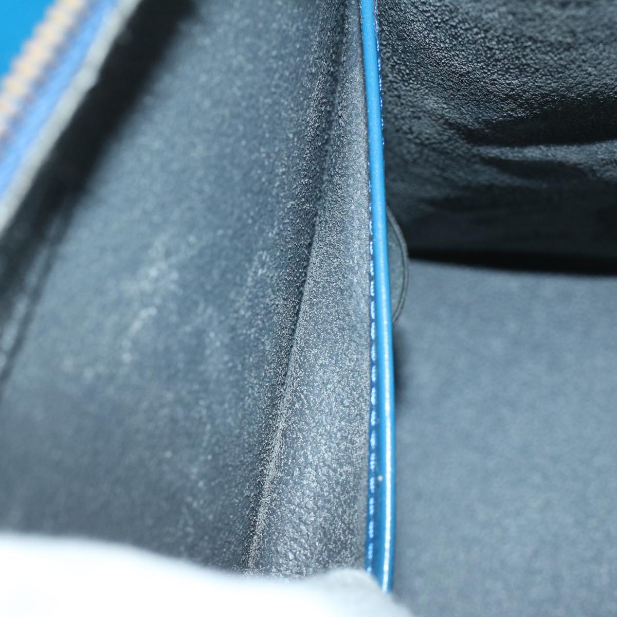 LOUIS VUITTON Epi Riviera Hand Bag Blue M48185 LV yk9039