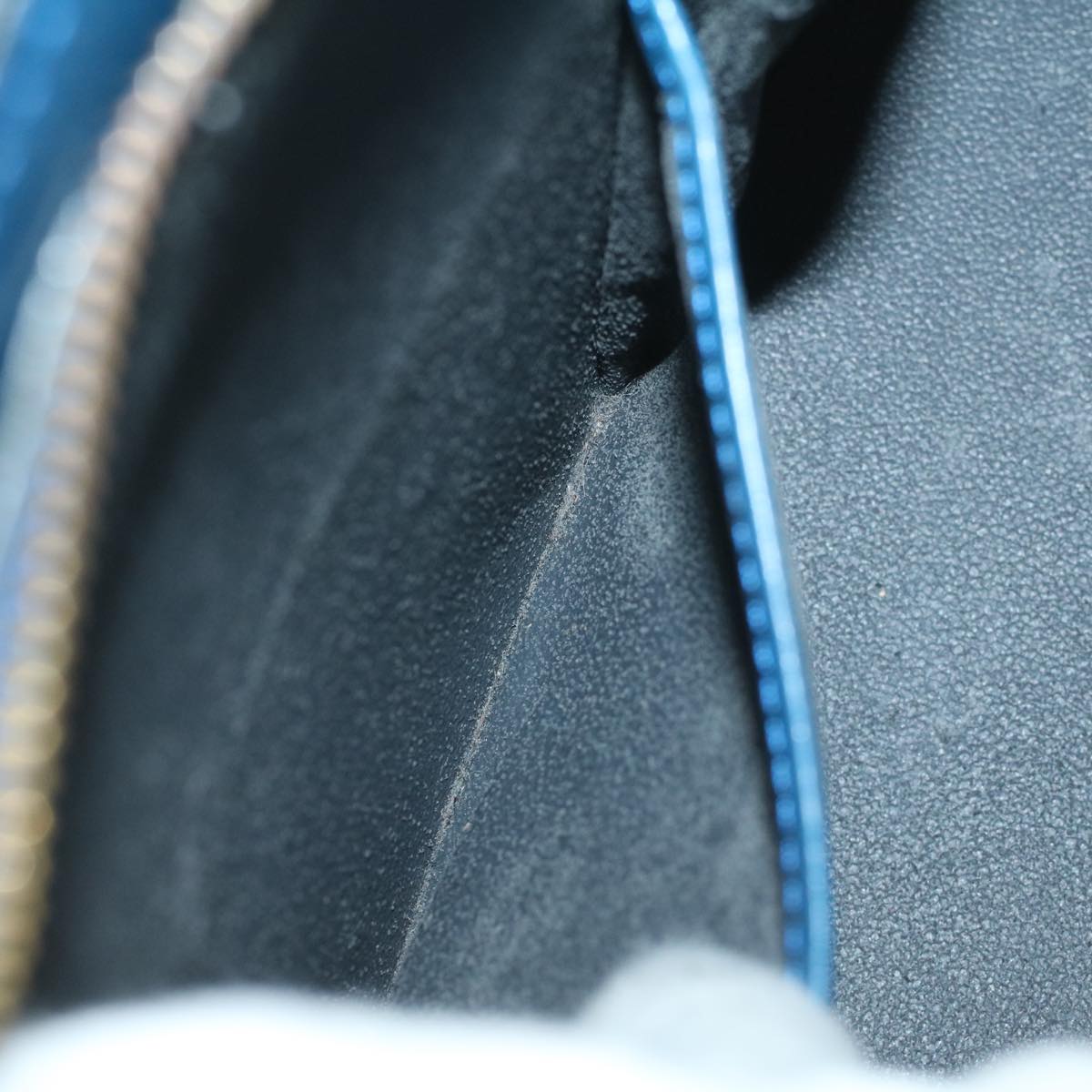 LOUIS VUITTON Epi Riviera Hand Bag Blue M48185 LV yk9039