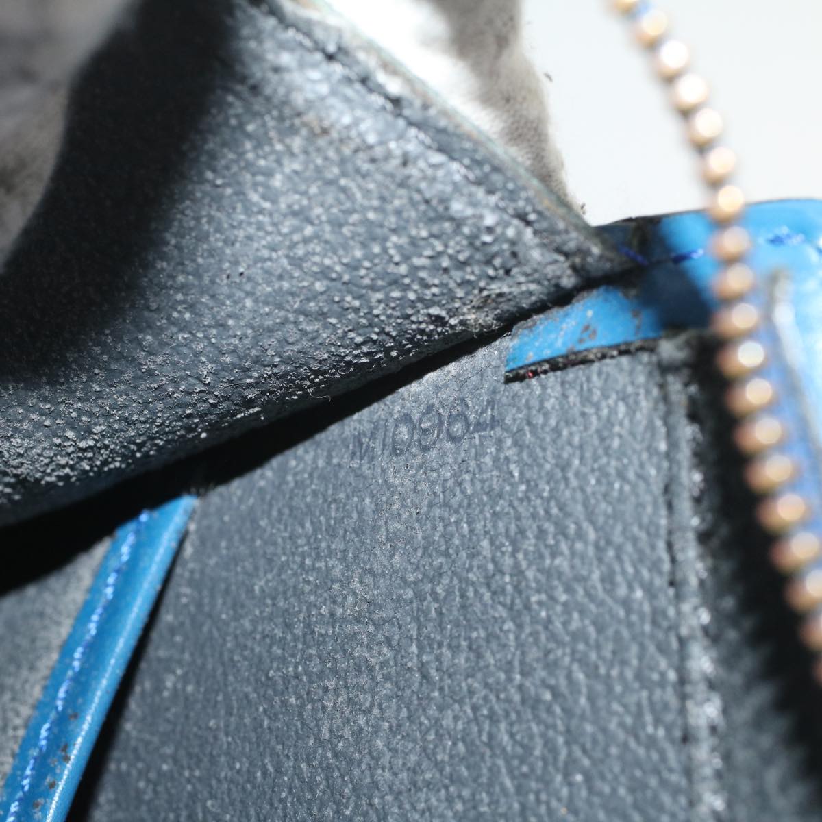 LOUIS VUITTON Epi Riviera Hand Bag Blue M48185 LV yk9039