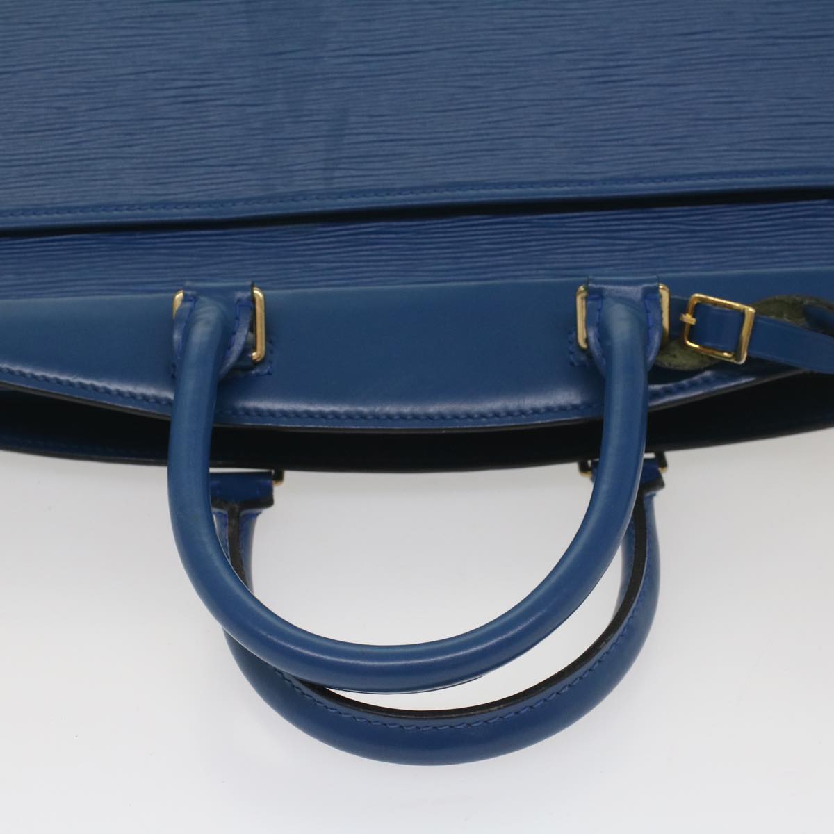 LOUIS VUITTON Epi Riviera Hand Bag Blue M48185 LV yk9039