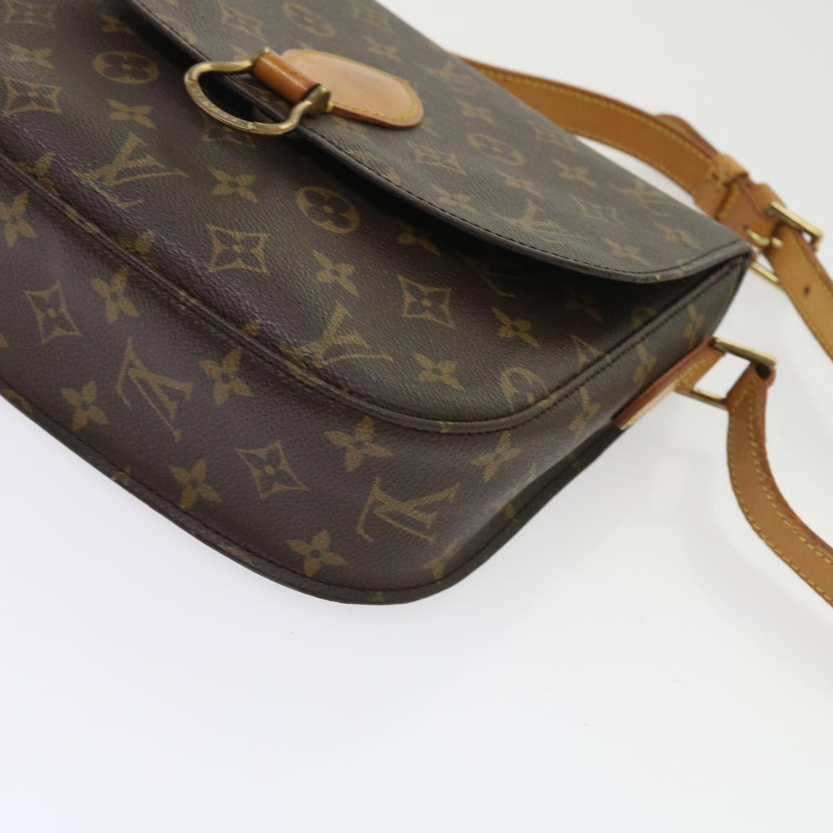 LOUIS VUITTON Monogram Saint Cloud GM Shoulder Bag M51242 LV yk9049