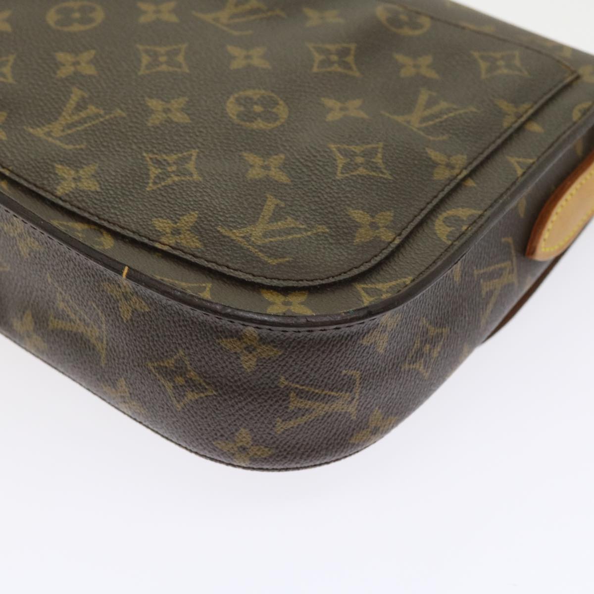 LOUIS VUITTON Monogram Saint Cloud GM Shoulder Bag M51242 LV yk9049