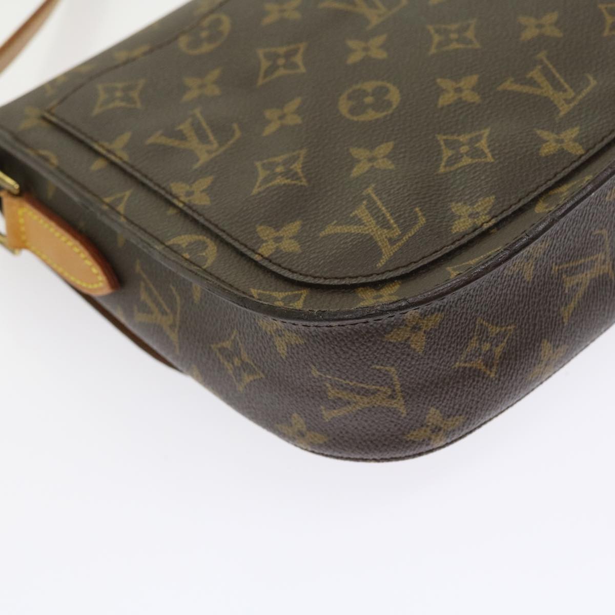LOUIS VUITTON Monogram Saint Cloud GM Shoulder Bag M51242 LV yk9049