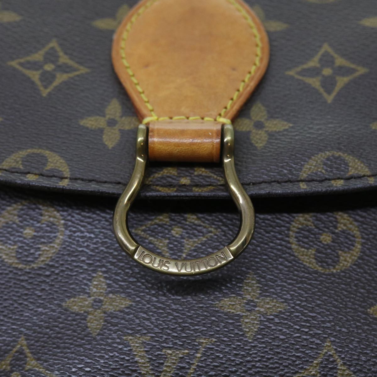 LOUIS VUITTON Monogram Saint Cloud GM Shoulder Bag M51242 LV yk9049