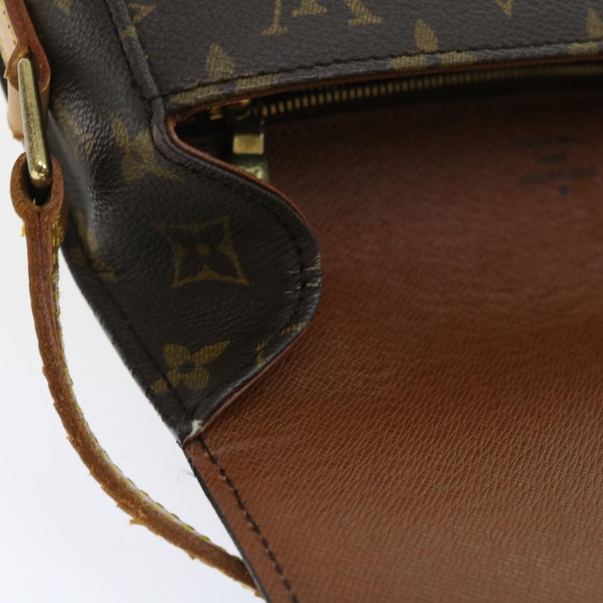LOUIS VUITTON Monogram Saint Cloud GM Shoulder Bag M51242 LV yk9049