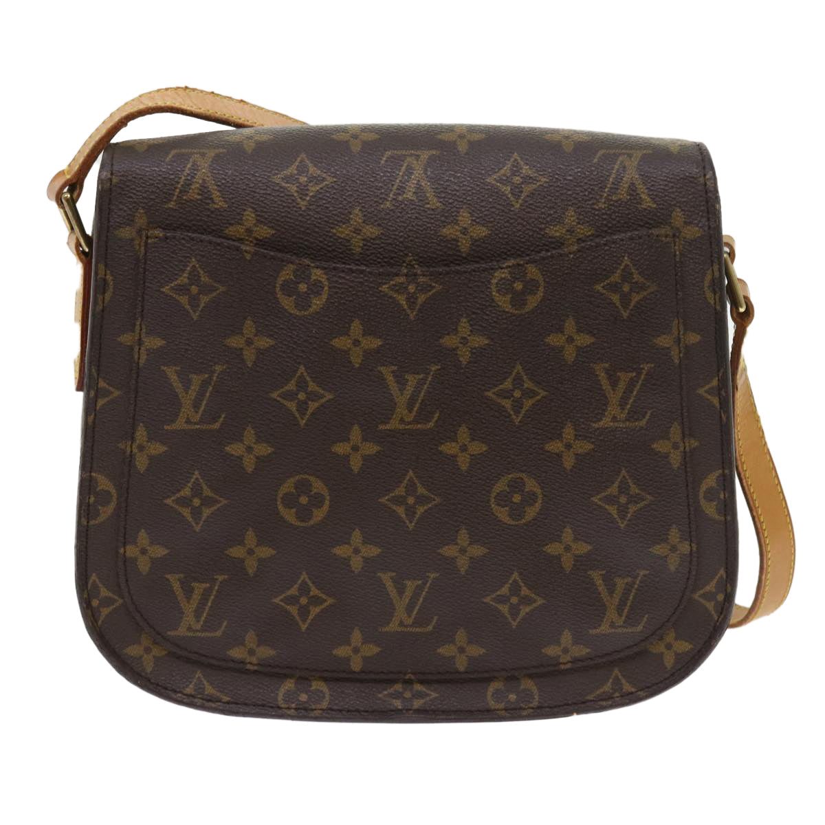 LOUIS VUITTON Monogram Saint Cloud GM Shoulder Bag M51242 LV yk9049