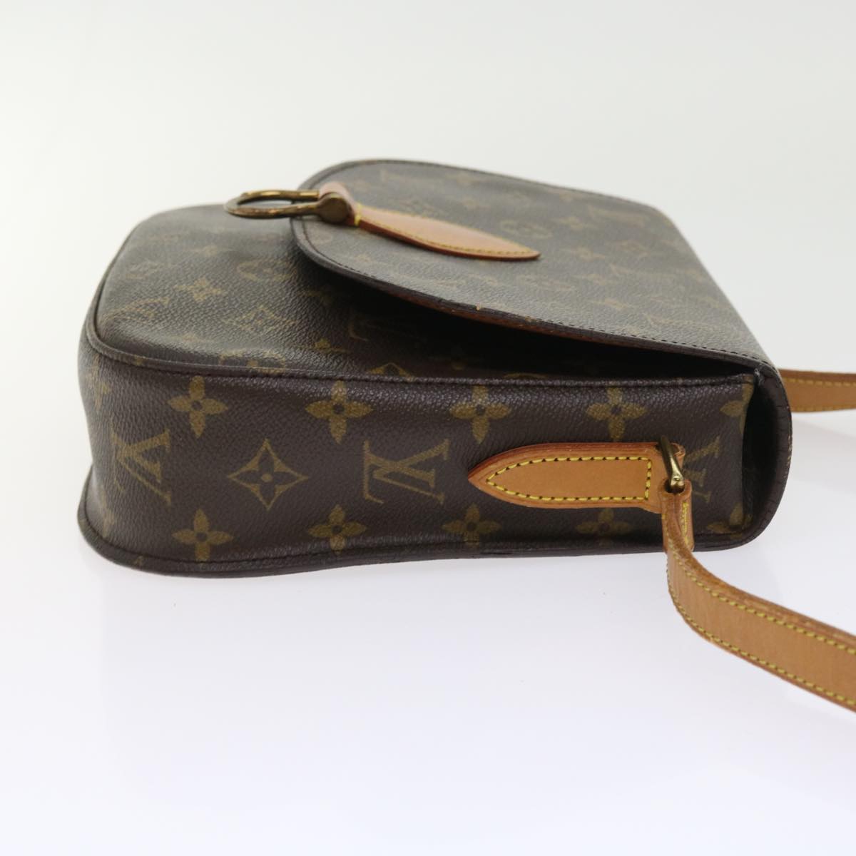 LOUIS VUITTON Monogram Saint Cloud GM Shoulder Bag M51242 LV yk9049