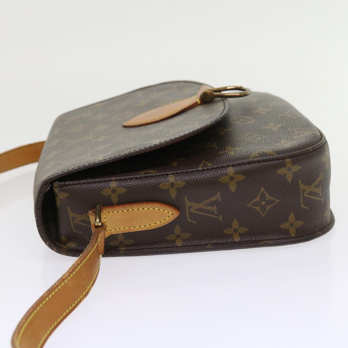 LOUIS VUITTON Monogram Saint Cloud GM Shoulder Bag M51242 LV yk9049