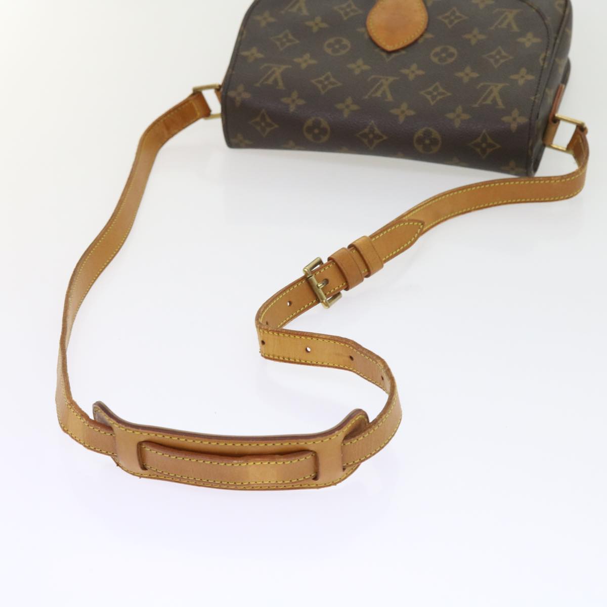 LOUIS VUITTON Monogram Saint Cloud GM Shoulder Bag M51242 LV yk9049