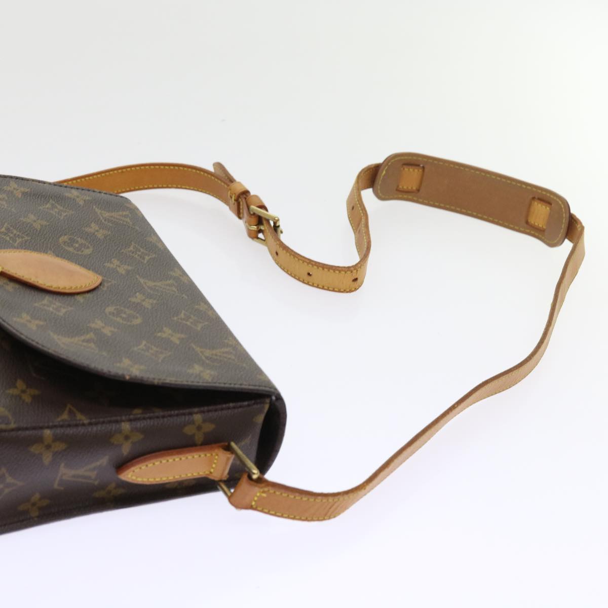 LOUIS VUITTON Monogram Saint Cloud GM Shoulder Bag M51242 LV yk9049