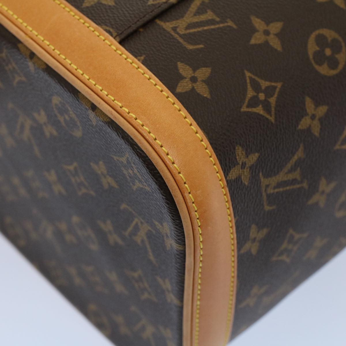 LOUIS VUITTON Monogram Nice Hand Bag 2way M47280 LV yk9060