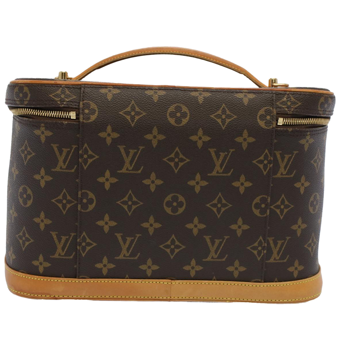 LOUIS VUITTON Monogram Nice Hand Bag 2way M47280 LV yk9060