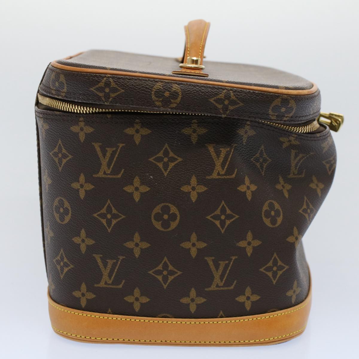 LOUIS VUITTON Monogram Nice Hand Bag 2way M47280 LV yk9060