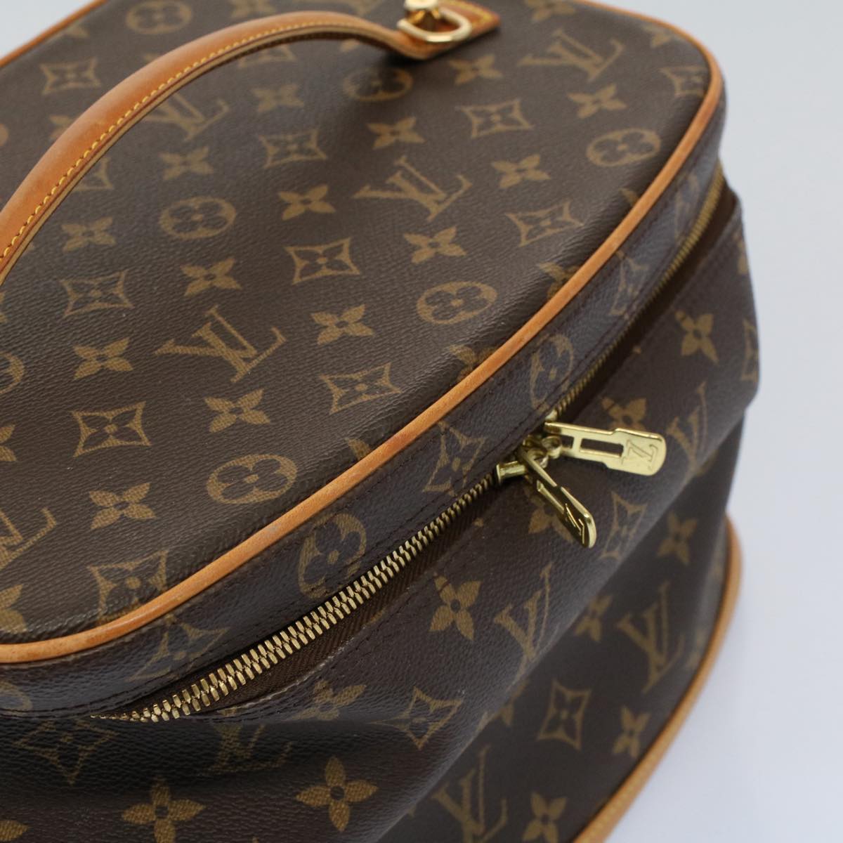 LOUIS VUITTON Monogram Nice Hand Bag 2way M47280 LV yk9060