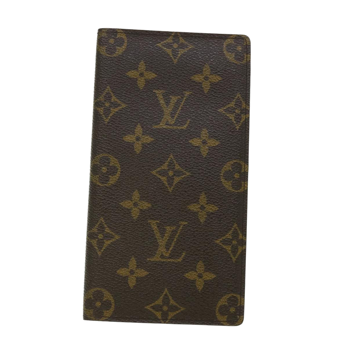 LOUIS VUITTON Monogram Porte Valeurs Cartes Credit Wallet M61823 LV yk9061