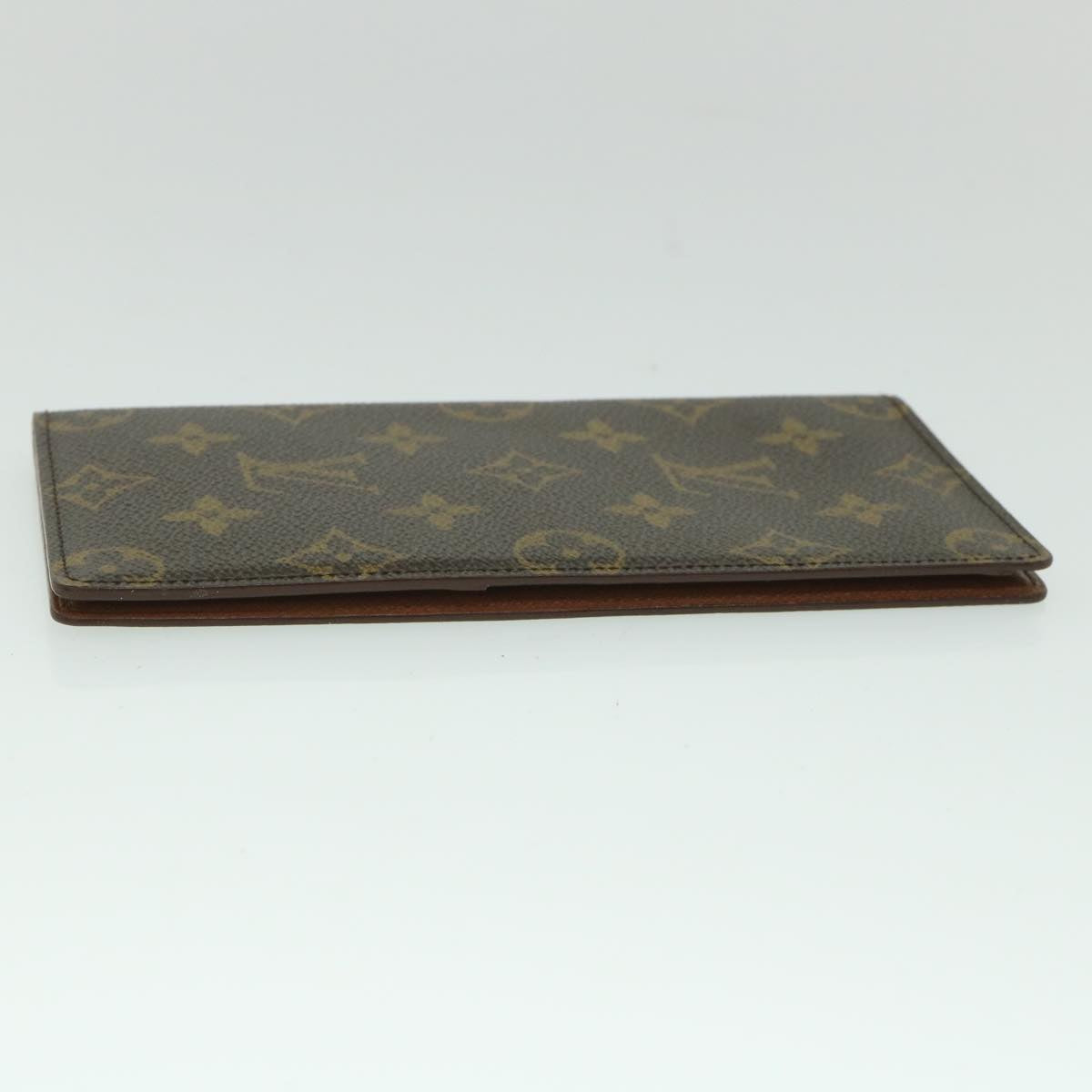 LOUIS VUITTON Monogram Porte Valeurs Cartes Credit Wallet M61823 LV yk9061