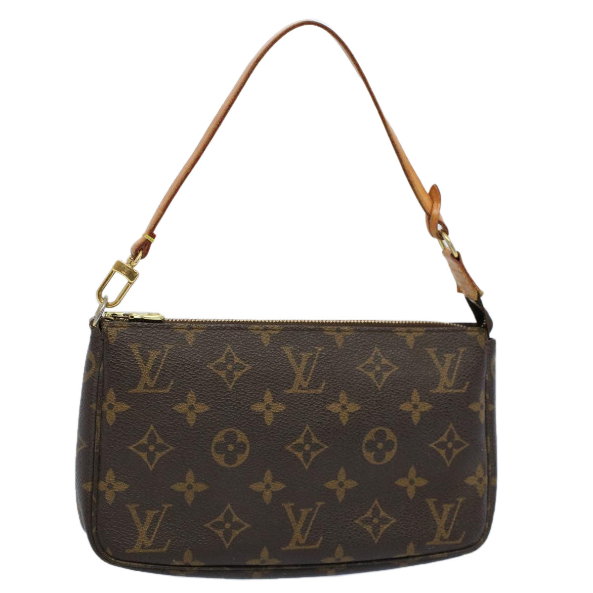 LOUIS VUITTON Monogram Pochette Accessoires Pouch M51980 LV yk9062