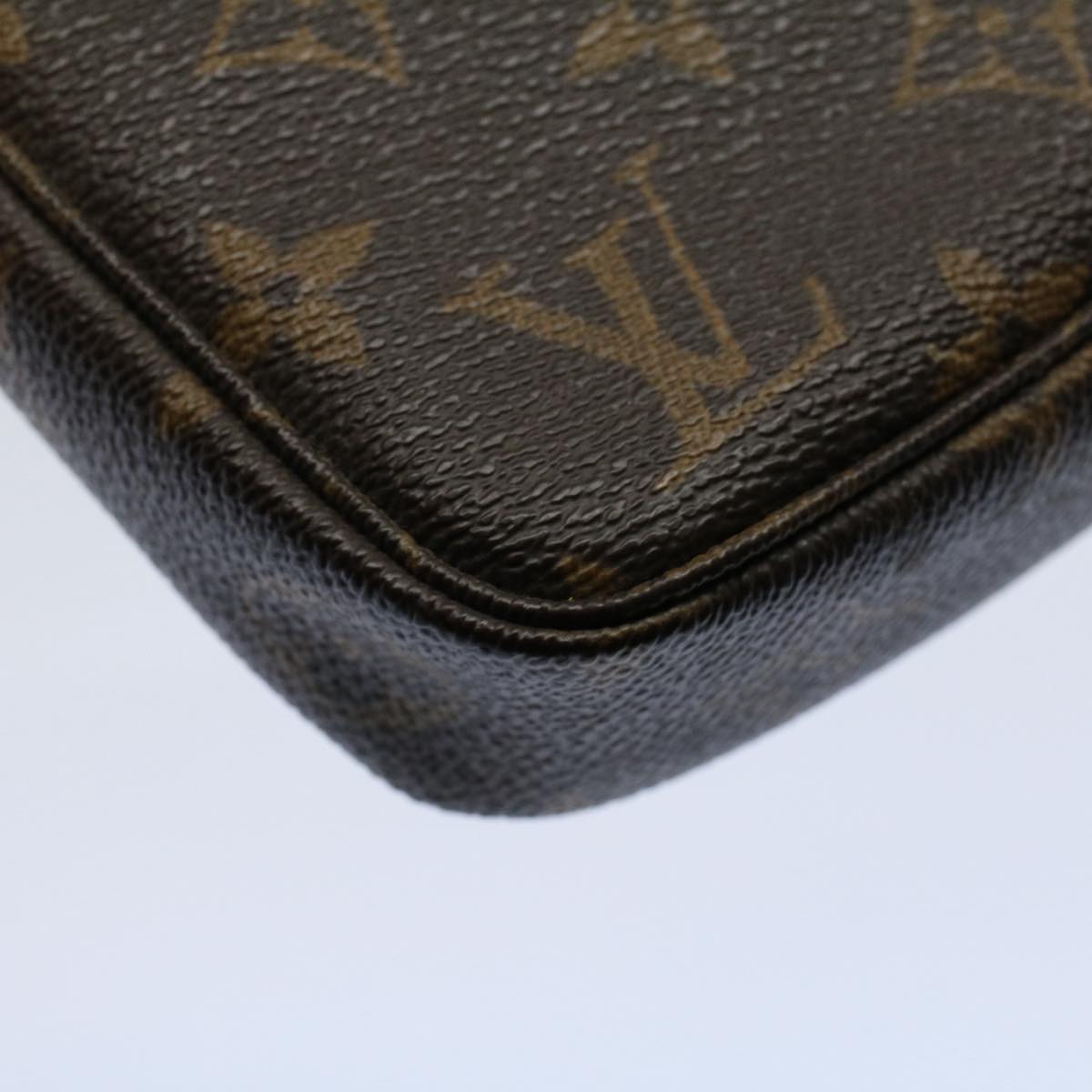 LOUIS VUITTON Monogram Pochette Accessoires Pouch M51980 LV yk9062