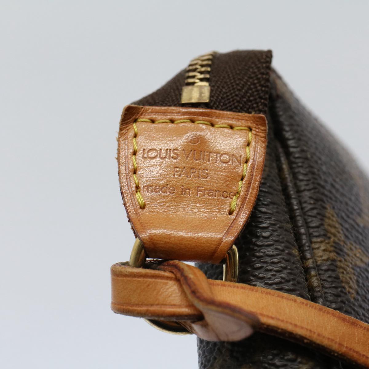 LOUIS VUITTON Monogram Pochette Accessoires Pouch M51980 LV yk9062