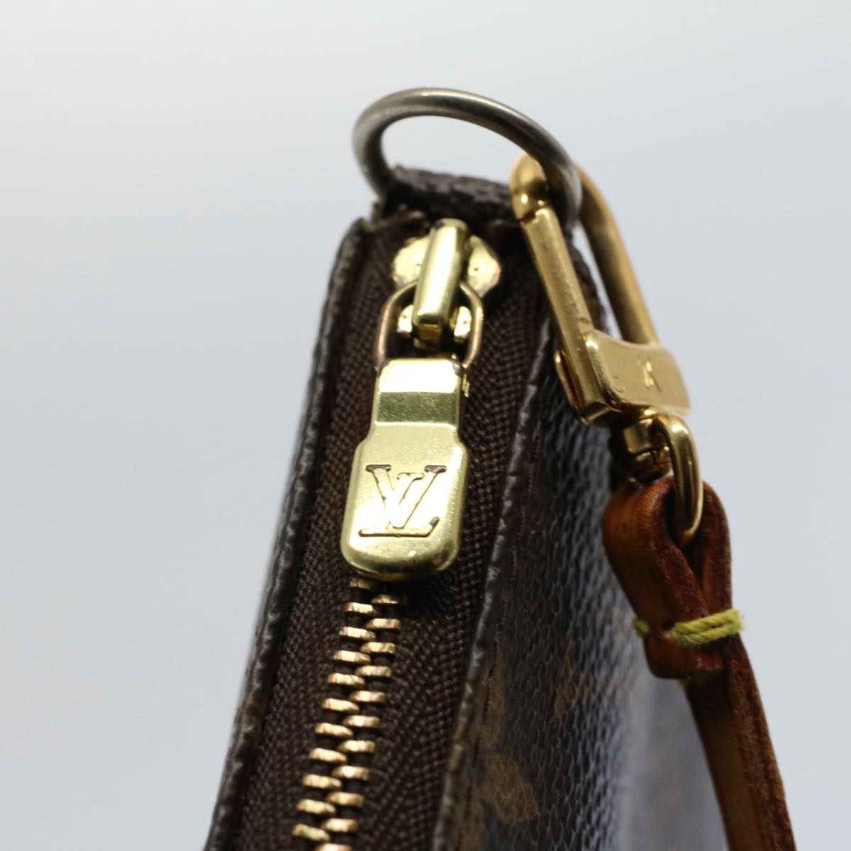 LOUIS VUITTON Monogram Pochette Accessoires Pouch M51980 LV yk9062
