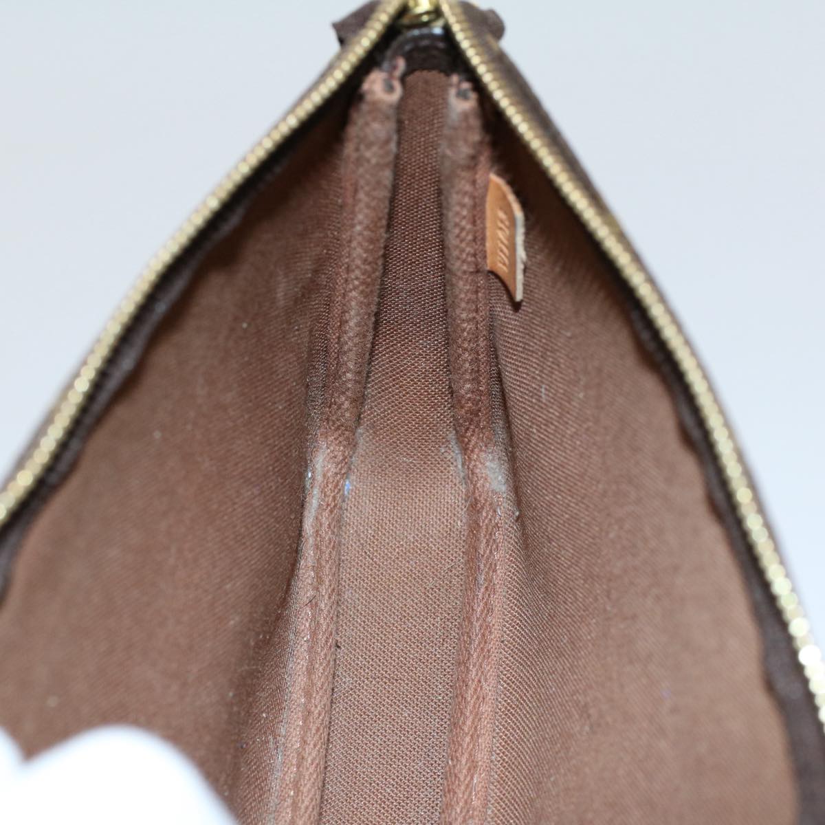 LOUIS VUITTON Monogram Pochette Accessoires Pouch M51980 LV yk9062