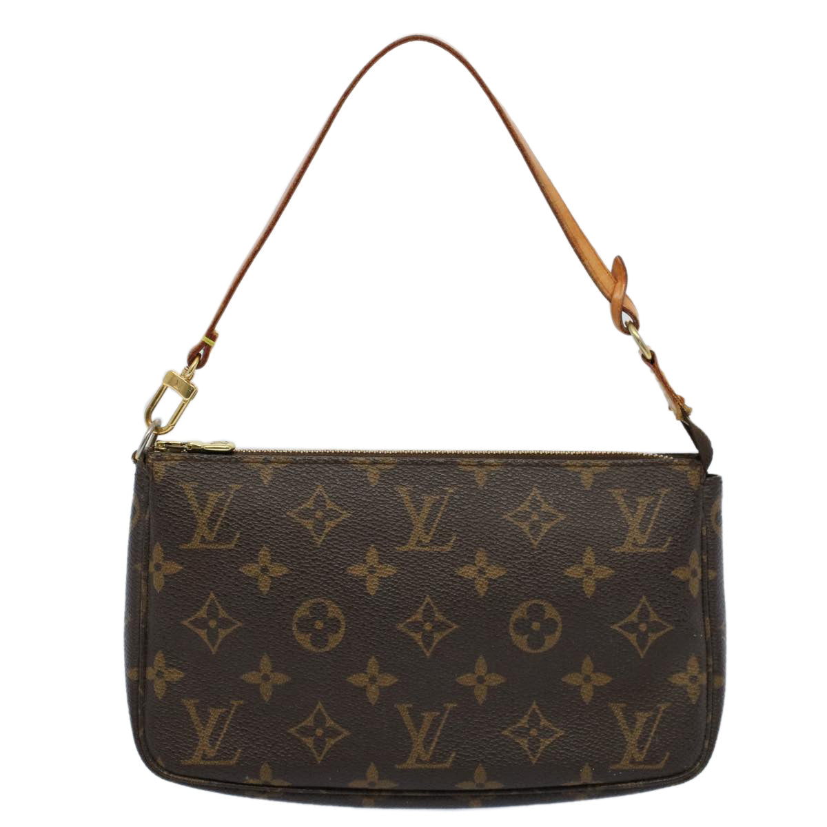 LOUIS VUITTON Monogram Pochette Accessoires Pouch M51980 LV yk9062