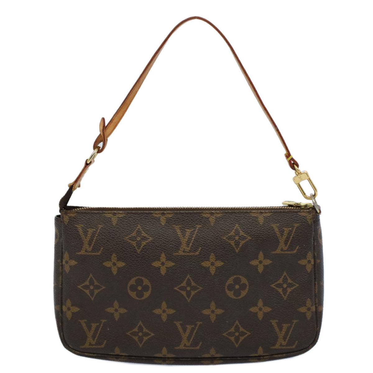 LOUIS VUITTON Monogram Pochette Accessoires Pouch M51980 LV yk9062