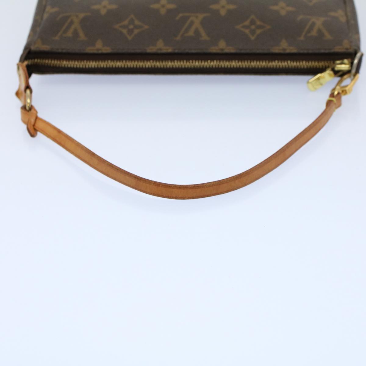 LOUIS VUITTON Monogram Pochette Accessoires Pouch M51980 LV yk9062