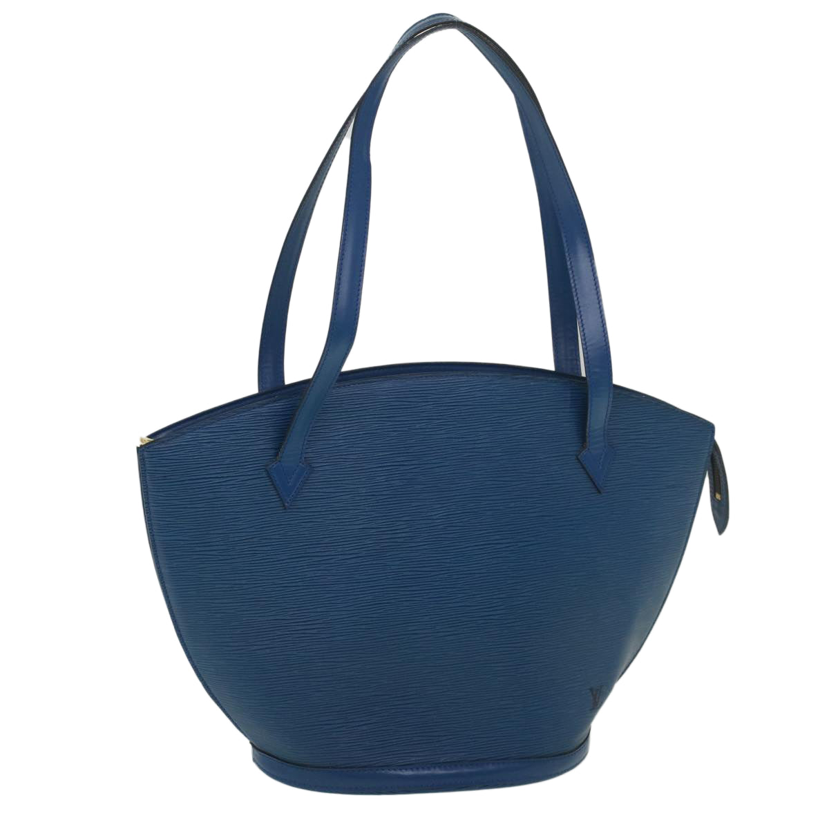 LOUIS VUITTON Epi Saint Jacques Shopping Shoulder Bag Blue M52275 LV yk9094