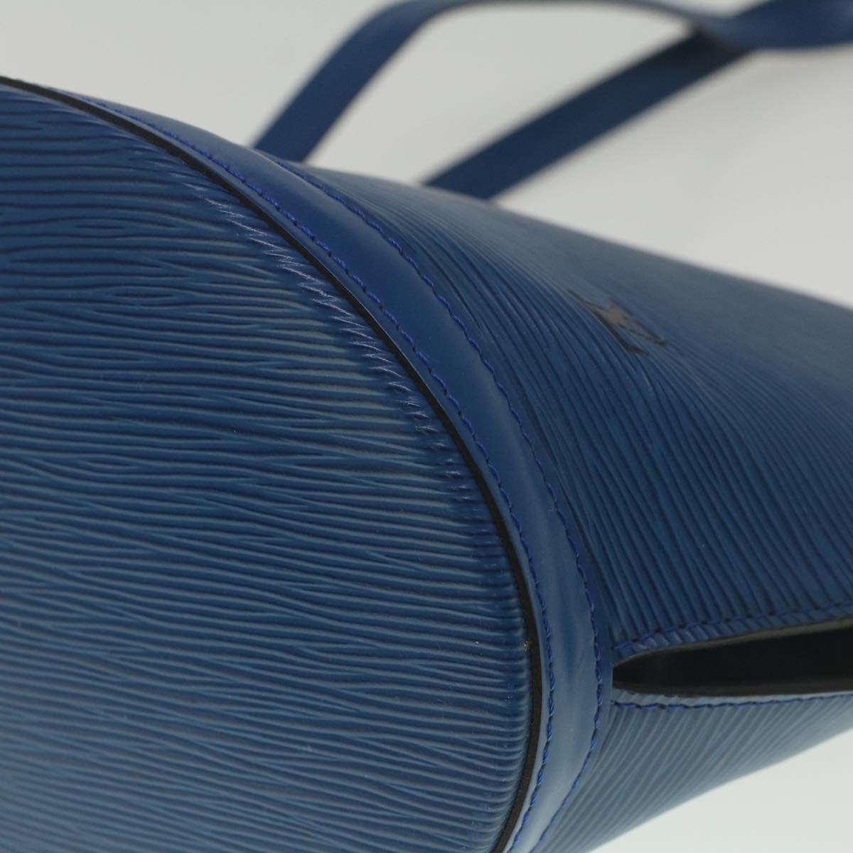 LOUIS VUITTON Epi Saint Jacques Shopping Shoulder Bag Blue M52275 LV yk9094