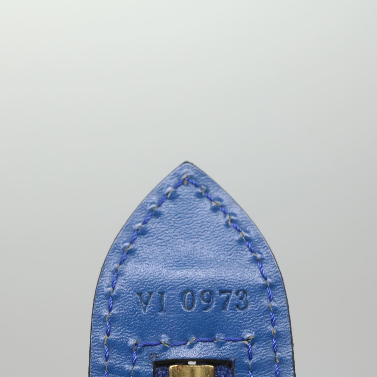 LOUIS VUITTON Epi Saint Jacques Shopping Shoulder Bag Blue M52275 LV yk9094