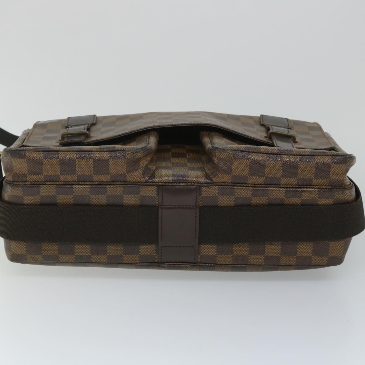 LOUIS VUITTON Damier Ebene Broadway Shoulder Bag N42270 LV yk9099