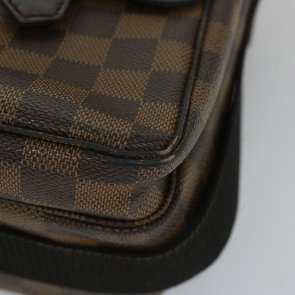 LOUIS VUITTON Damier Ebene Broadway Shoulder Bag N42270 LV yk9099