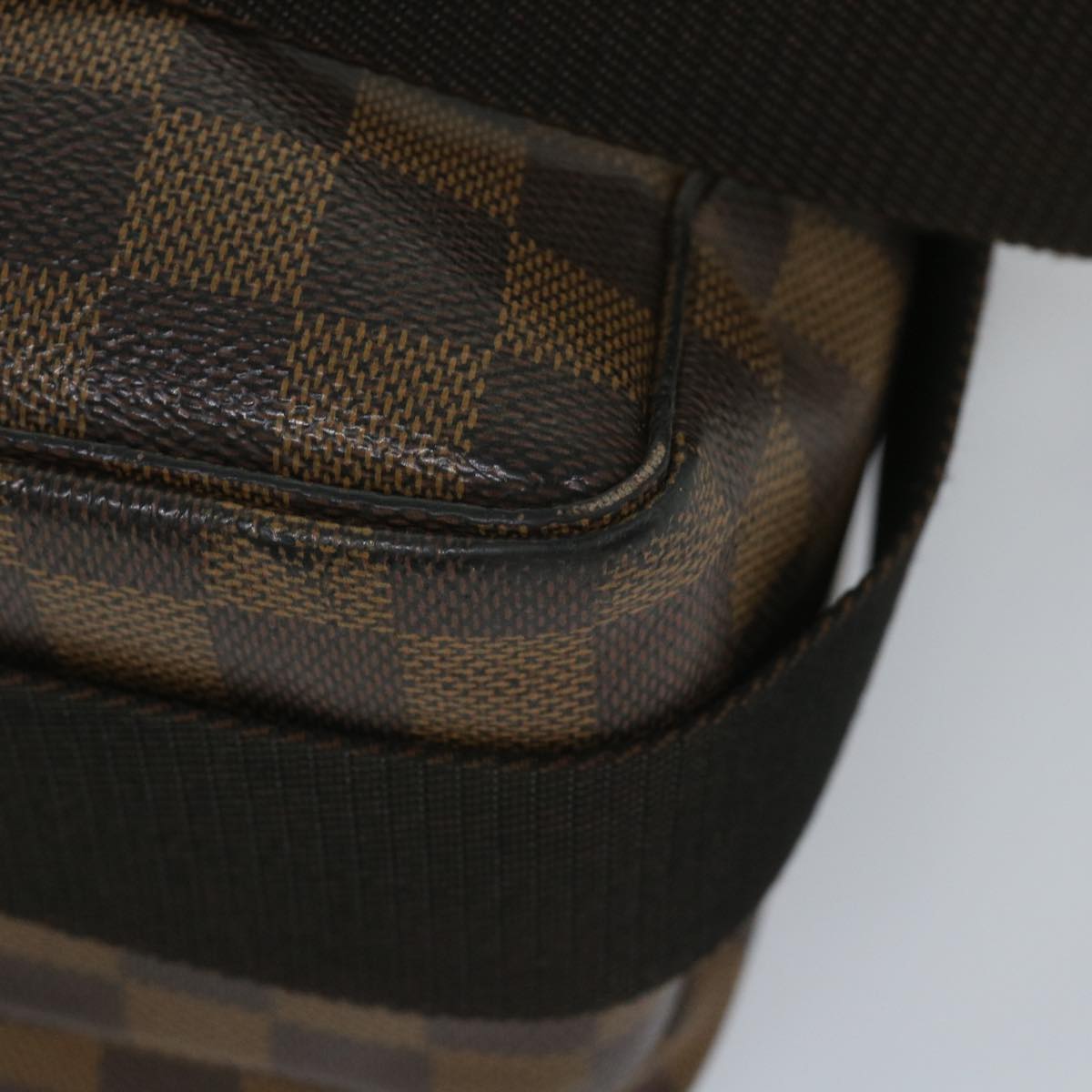 LOUIS VUITTON Damier Ebene Broadway Shoulder Bag N42270 LV yk9099