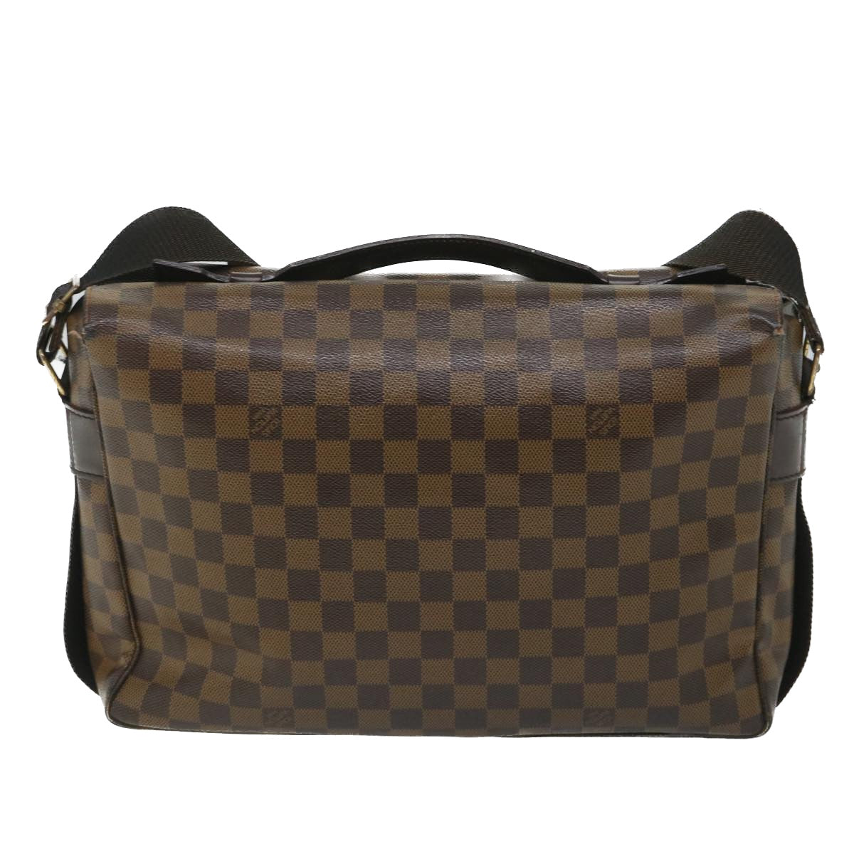 LOUIS VUITTON Damier Ebene Broadway Shoulder Bag N42270 LV yk9099