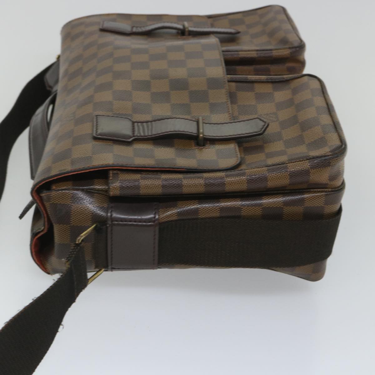 LOUIS VUITTON Damier Ebene Broadway Shoulder Bag N42270 LV yk9099