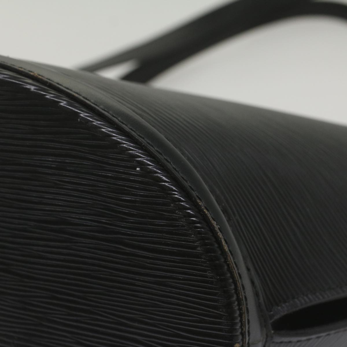 LOUIS VUITTON Epi Saint Jacques Shopping Shoulder Bag Black M52262 yk9101
