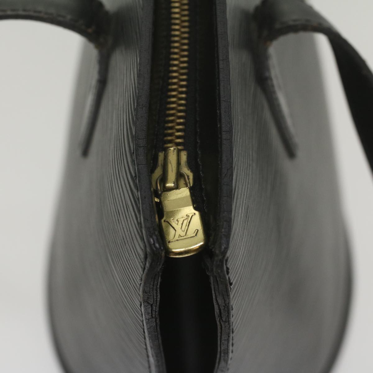 LOUIS VUITTON Epi Saint Jacques Shopping Shoulder Bag Black M52262 yk9101