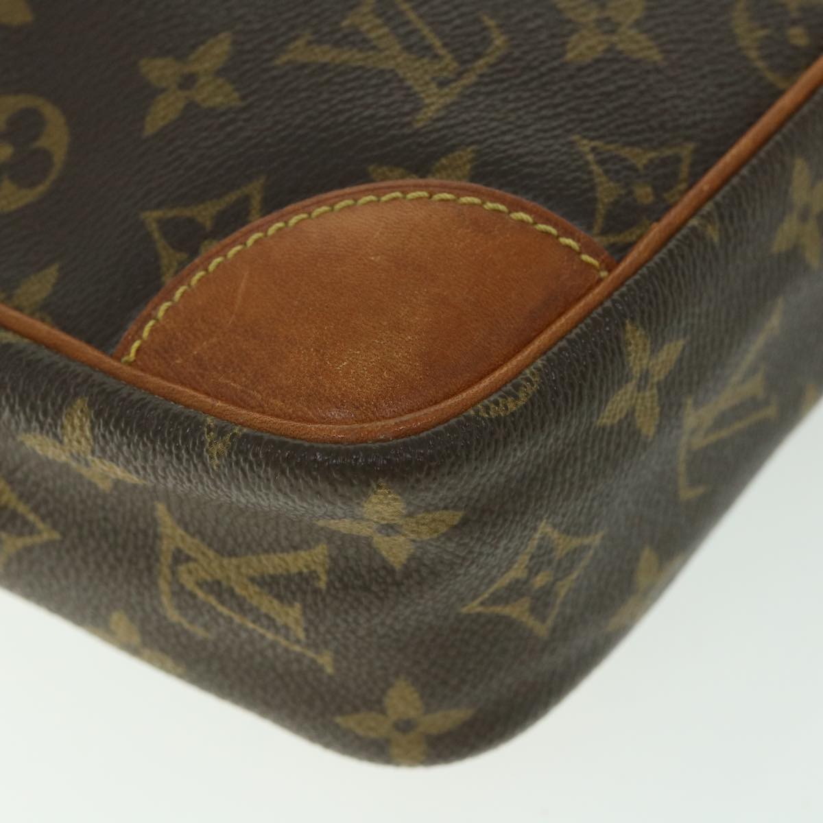 LOUIS VUITTON Monogram Compiegne 28 Clutch Bag M51845 LV yk9120