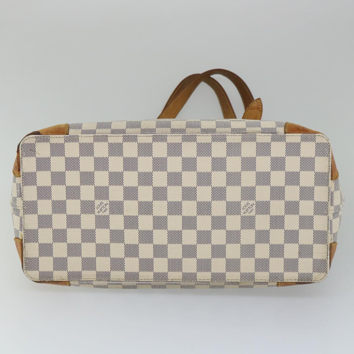 LOUIS VUITTON Damier Azur Hampstead MM Tote Bag N51206 LV yk9130