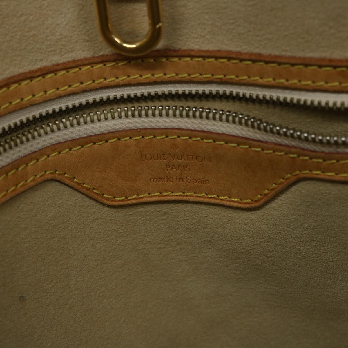 LOUIS VUITTON Damier Azur Hampstead MM Tote Bag N51206 LV yk9130