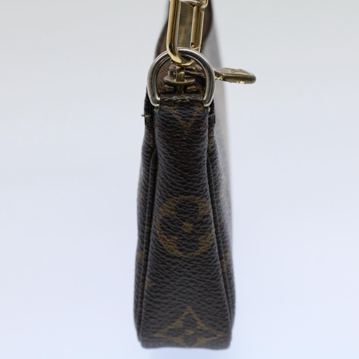 LOUIS VUITTON Monogram T&B Mini Pochette Accessoires Pouch M60153 LV yk9138