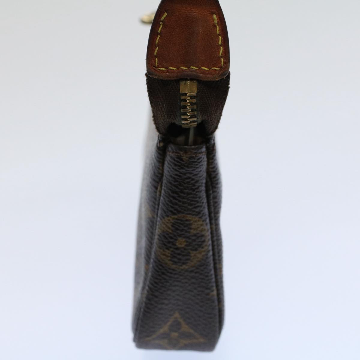 LOUIS VUITTON Monogram T&B Mini Pochette Accessoires Pouch M60153 LV yk9138